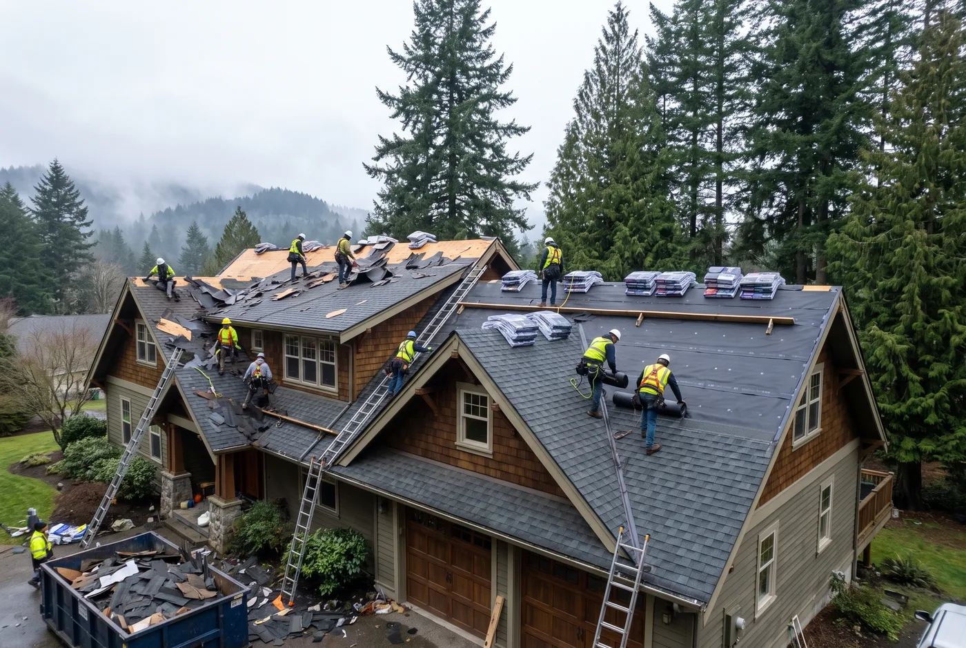 Roof Replacement in Whatcom County
